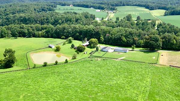 66.6 Acres of Land with Home for Auction in Russell Springs, Kentucky