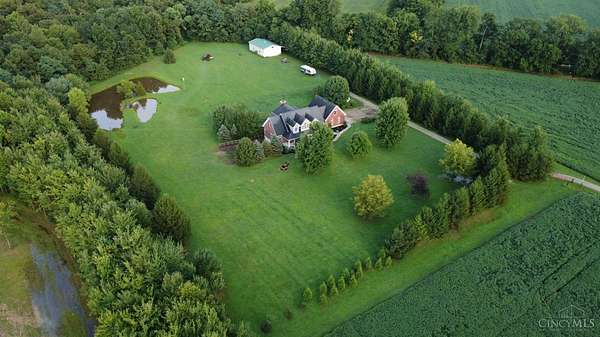 15.3 Acres of Land with Home for Sale in Harlan Township, Ohio