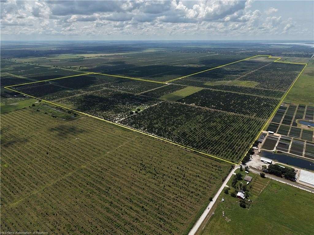 833 Acres of Agricultural Land for Sale in Sebring, Florida