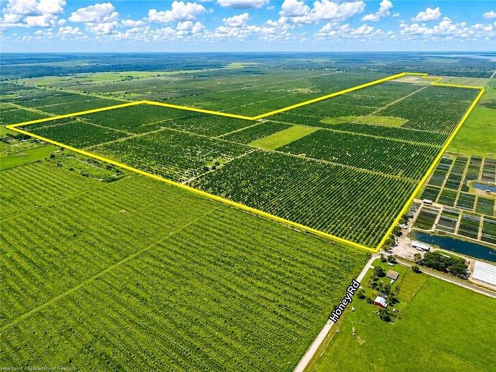 833 Acres of Agricultural Land for Sale in Sebring, Florida