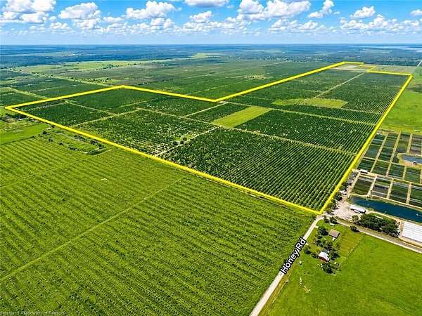 833 Acres of Agricultural Land for Sale in Sebring, Florida
