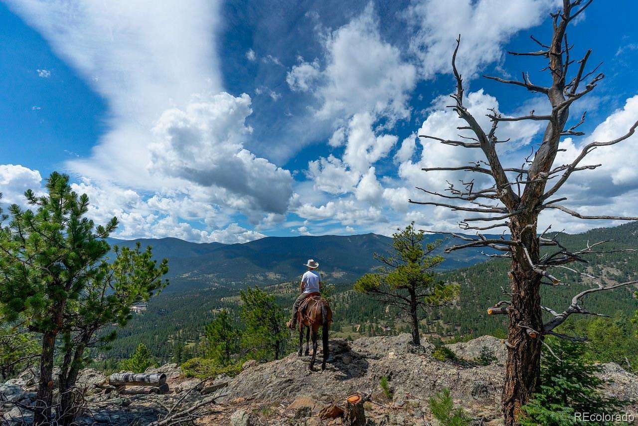 23.4 Acres of Land with Home for Sale in Bailey, Colorado