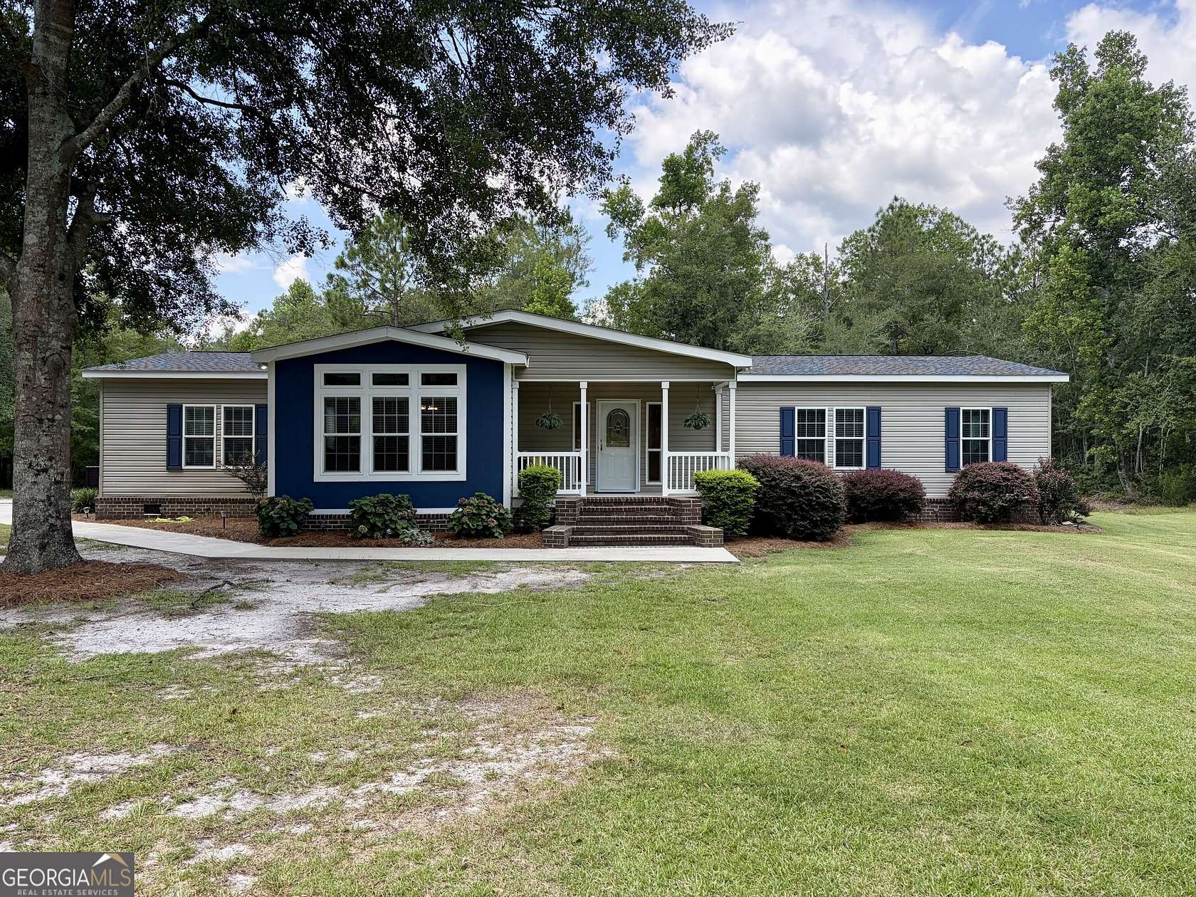 7.67 Acres of Land with Home for Sale in Metter, Georgia