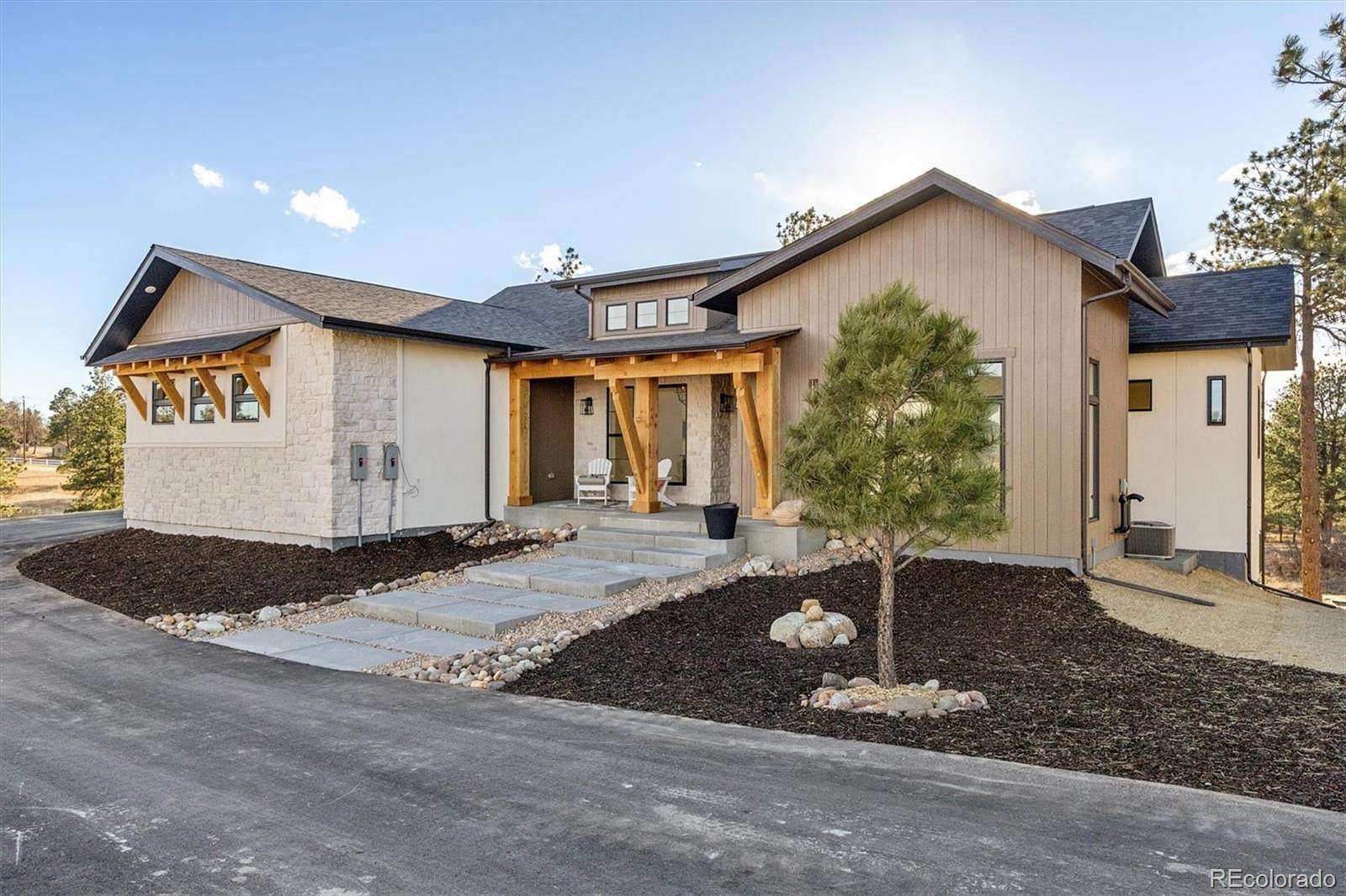 5 Acres of Land with Home for Sale in Franktown, Colorado