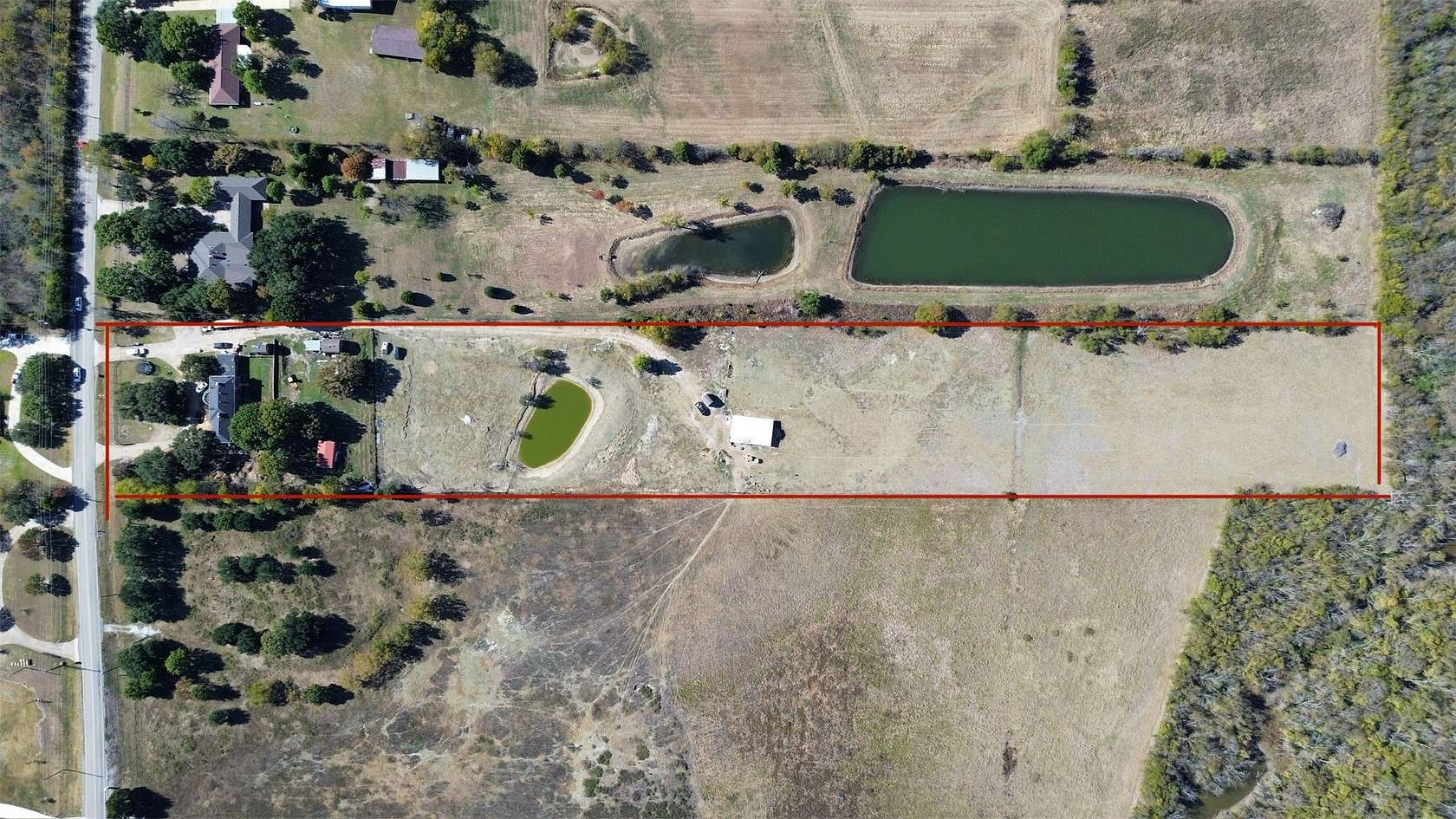 7.3 Acres of Land with Home for Sale in Sunnyvale, Texas