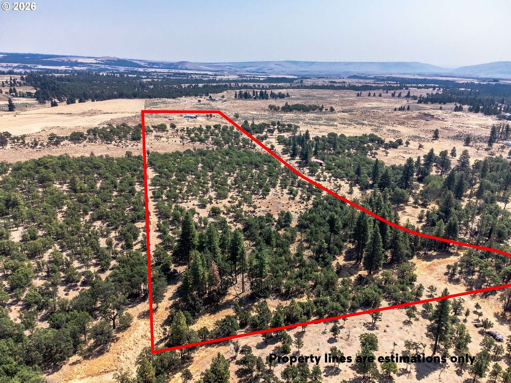 22 Acres of Recreational Land with Home for Sale in Goldendale, Washington