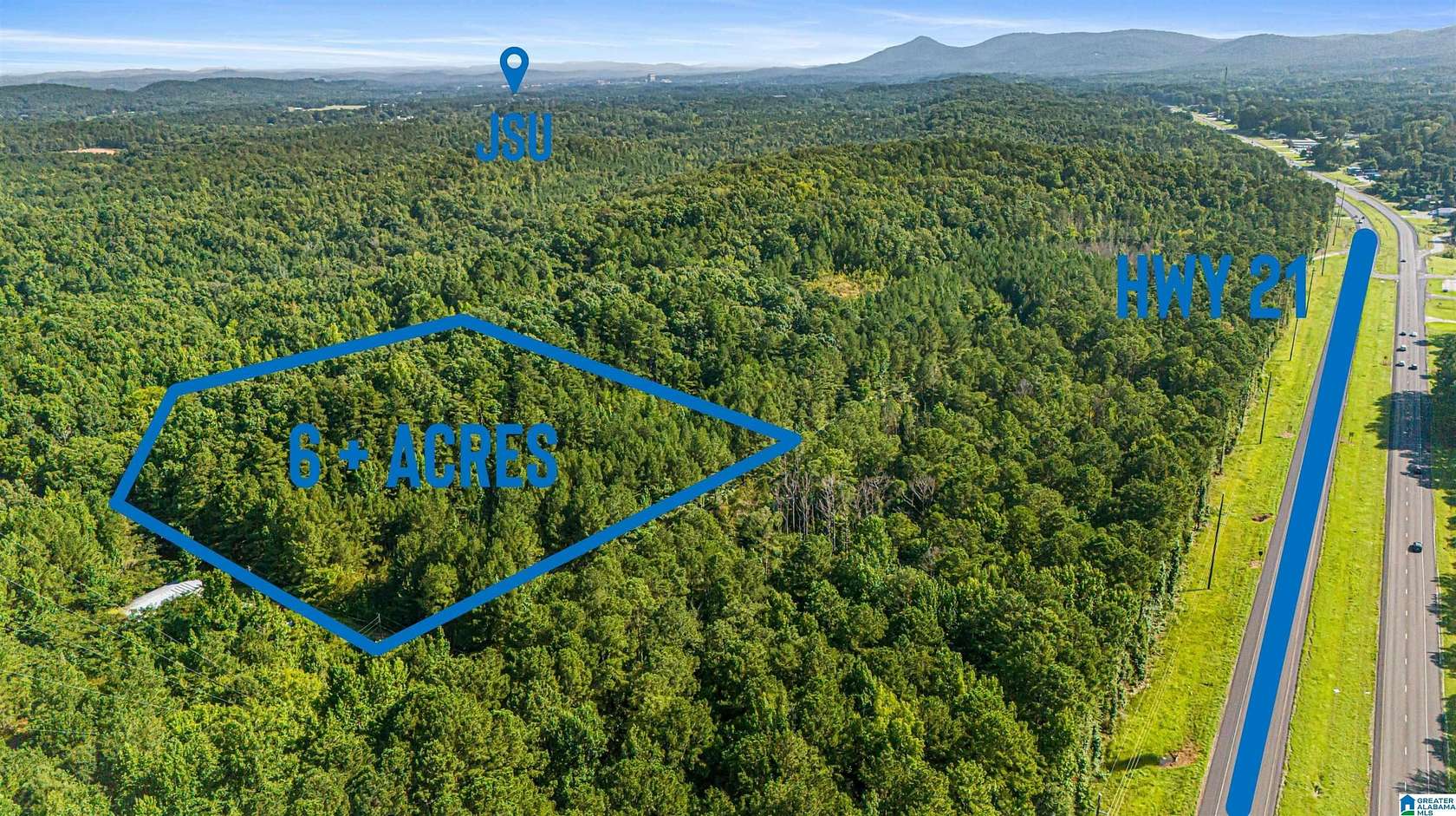 6 Acres of Residential Land for Sale in Anniston, Alabama