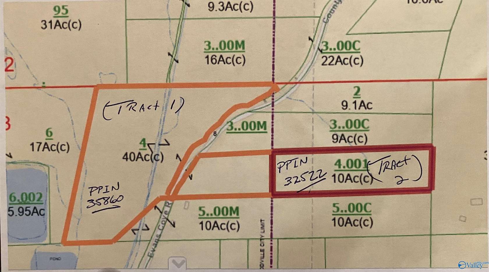 50 Acres of Recreational & Residential Land for Sale in Woodville, Alabama