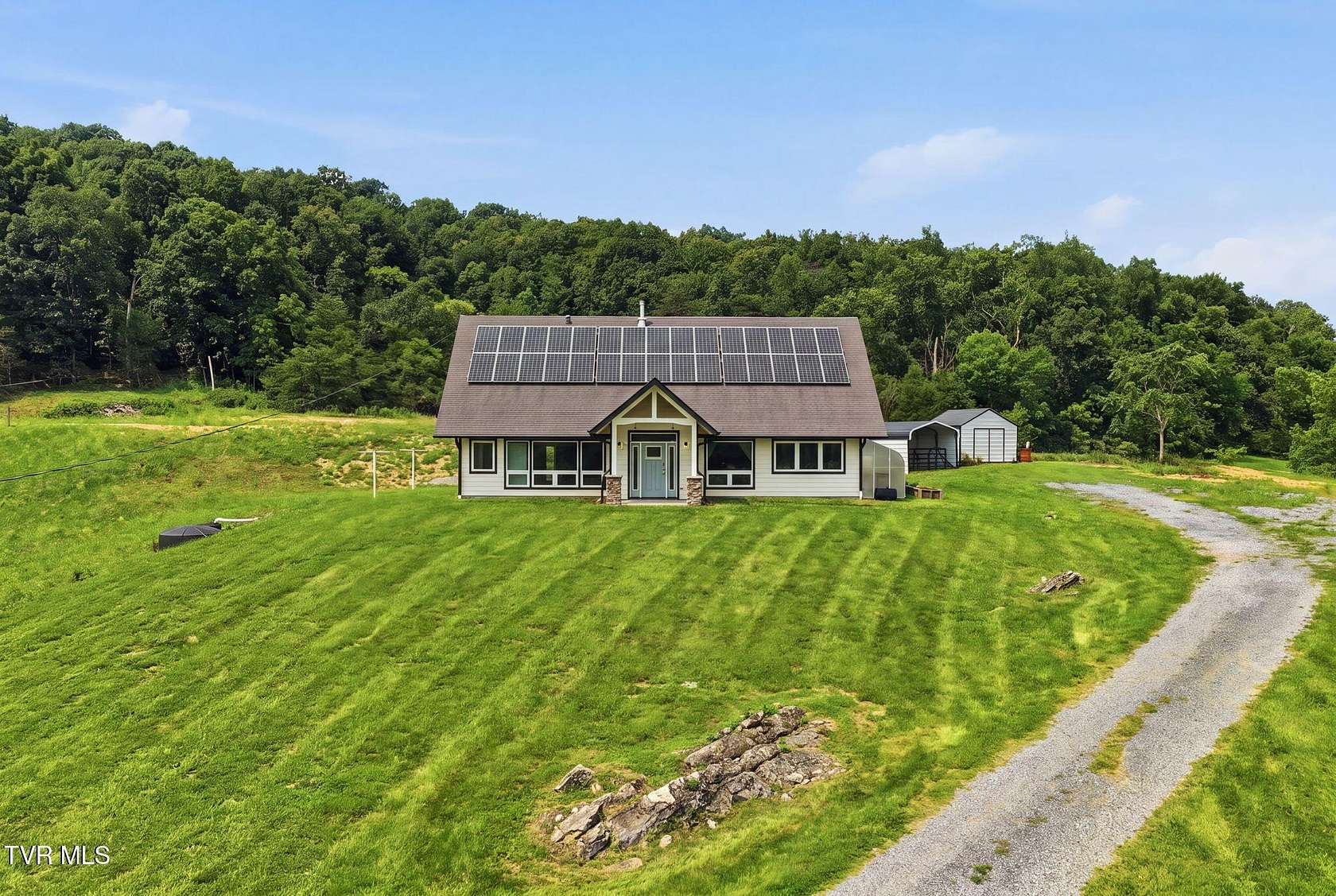 30.6 Acres of Land with Home for Sale in Bristol, Tennessee