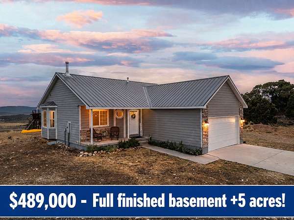 5 Acres of Land with Home for Sale in Fruitland, Utah