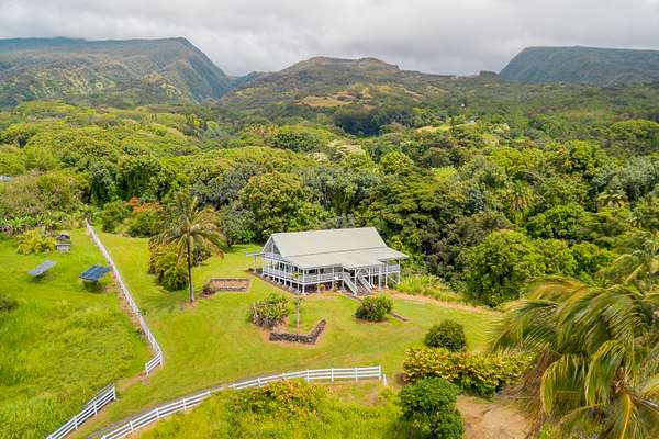 7.76 Acres of Land with Home for Sale in Hana, Hawaii