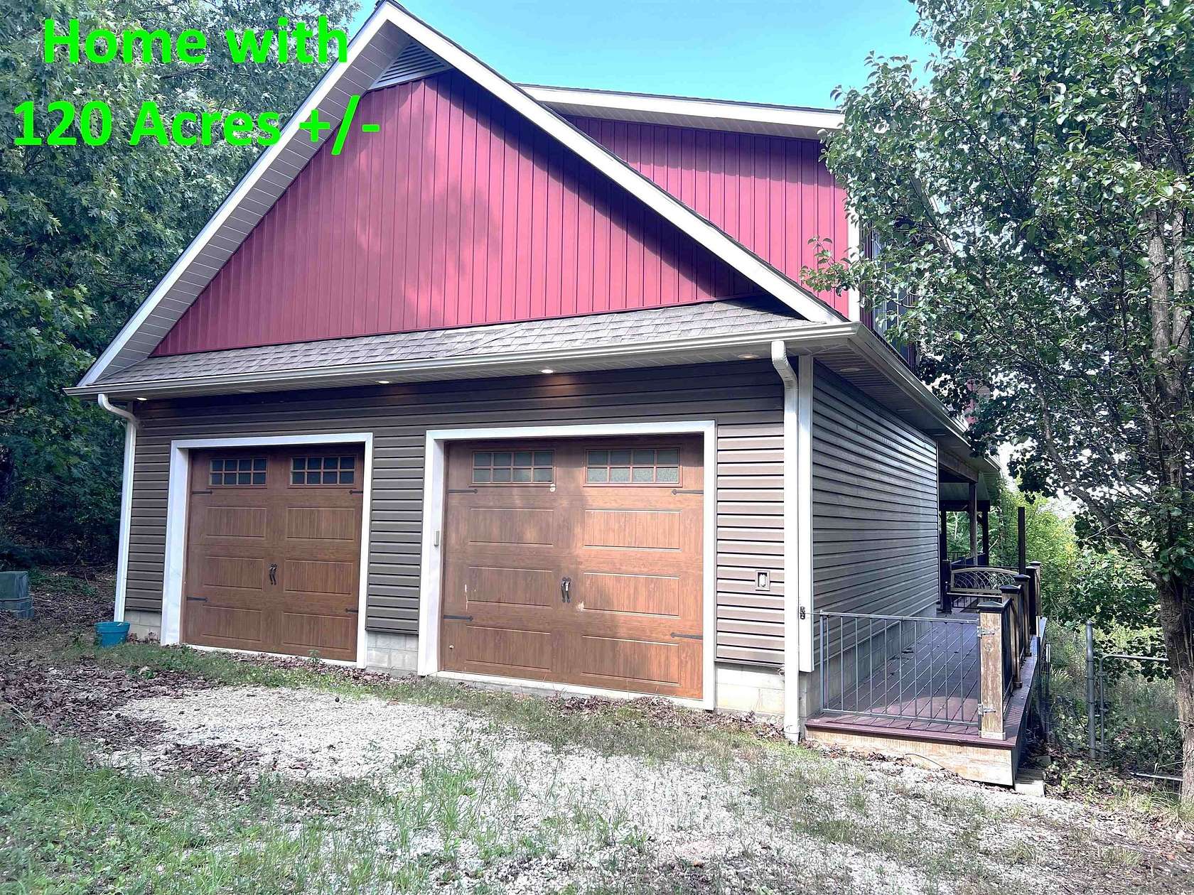 119 Acres of Recreational Land with Home for Sale in Mountain View, Arkansas