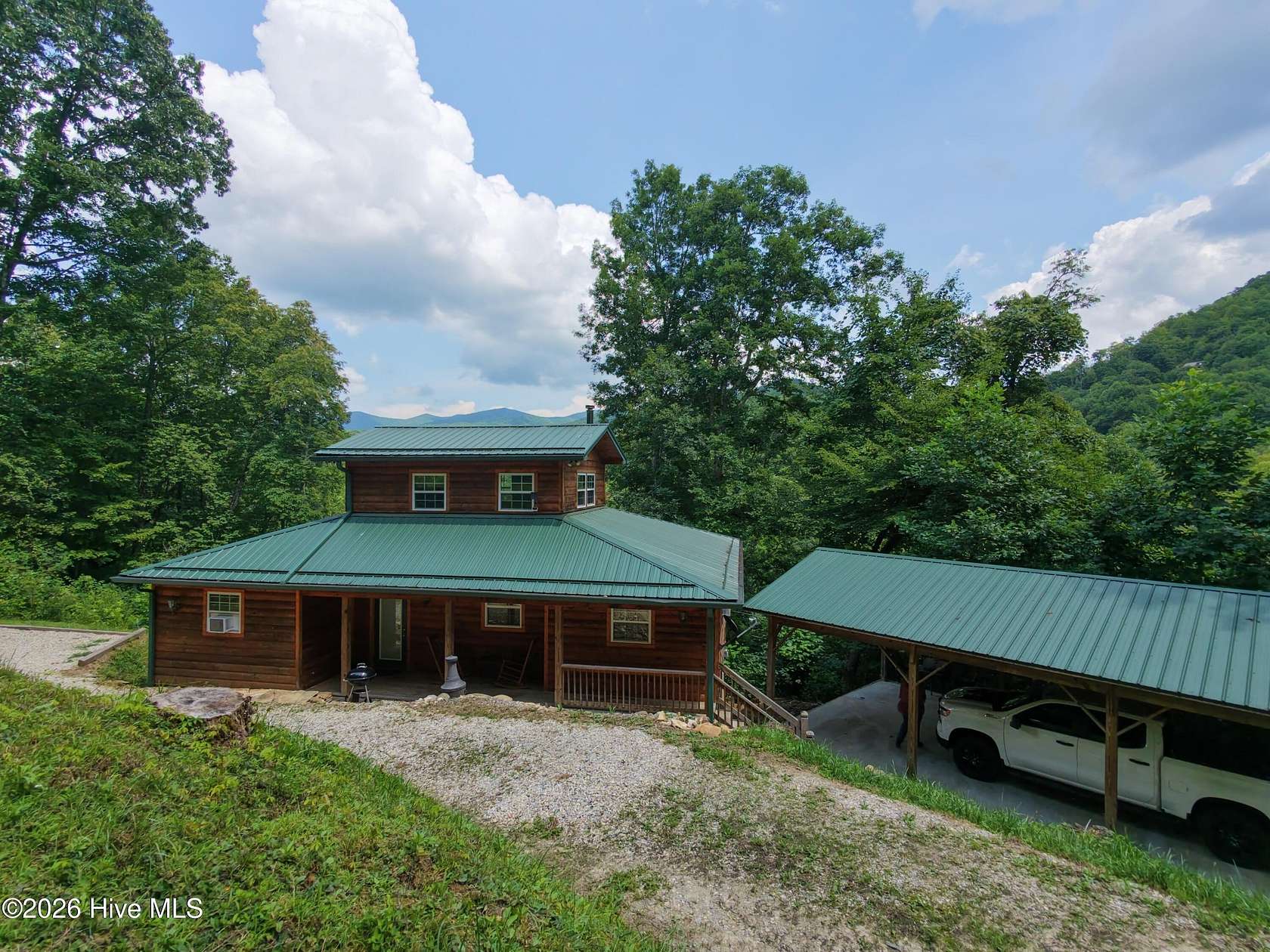 11.3 Acres of Land with Home for Sale in Topton, North Carolina