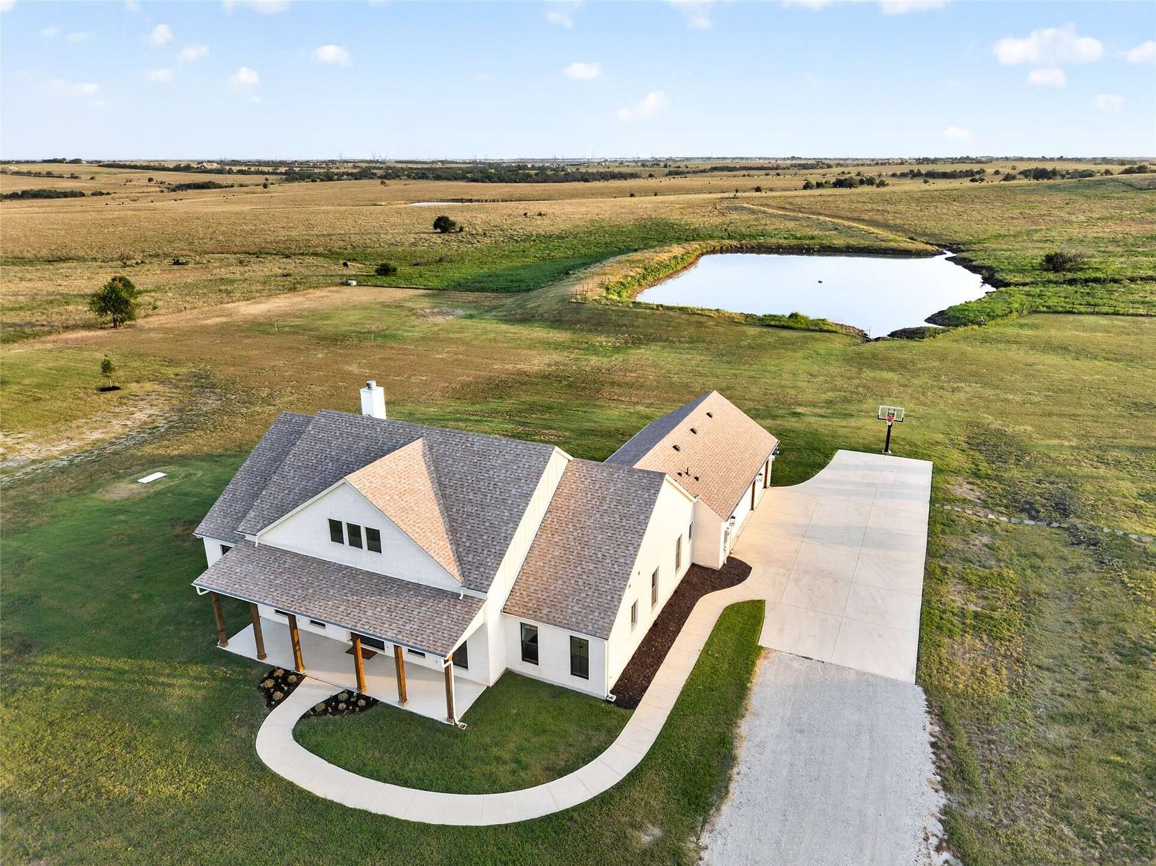 2.24 Acres of Land with Home for Sale in Sanger, Texas