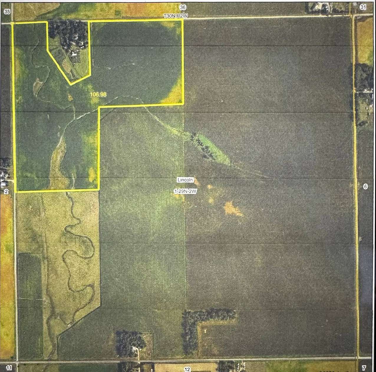 107 Acres of Agricultural Land for Sale in Wausa, Nebraska