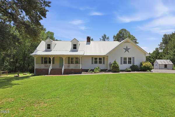 5.25 Acres of Land with Home for Sale in Goldston, North Carolina