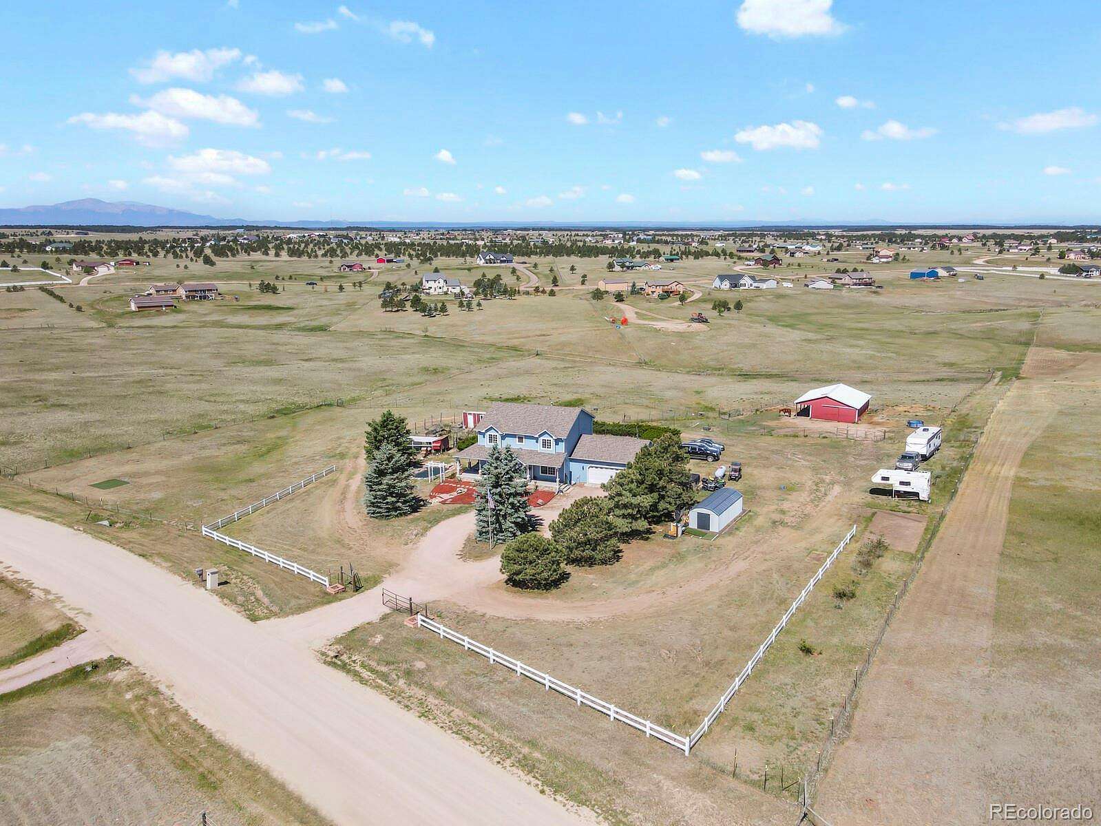 5 Acres of Land with Home for Sale in Peyton, Colorado