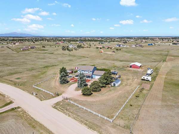 5 Acres of Land with Home for Sale in Peyton, Colorado