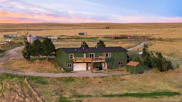 88.1 Acres of Land with Home for Sale in Simla, Colorado