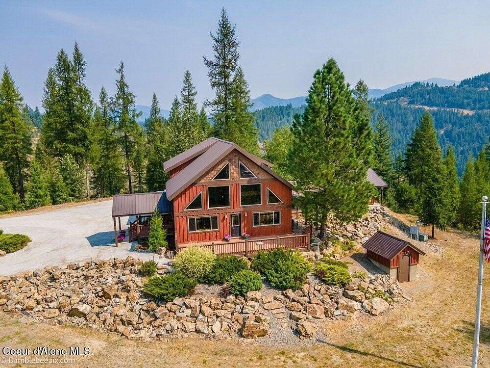 113 Acres of Recreational Land with Home for Sale in Pinehurst, Idaho