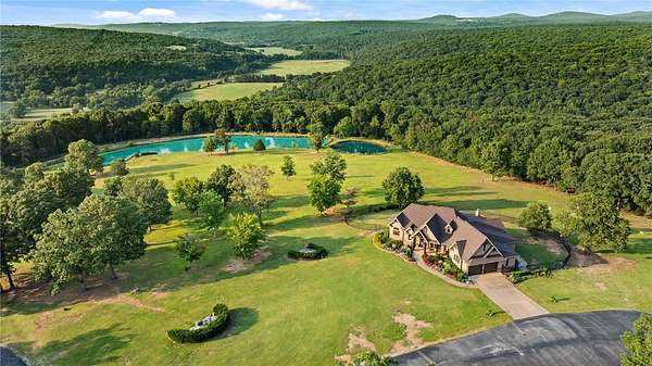 169 Acres of Recreational Land with Home for Sale in Witter, Arkansas