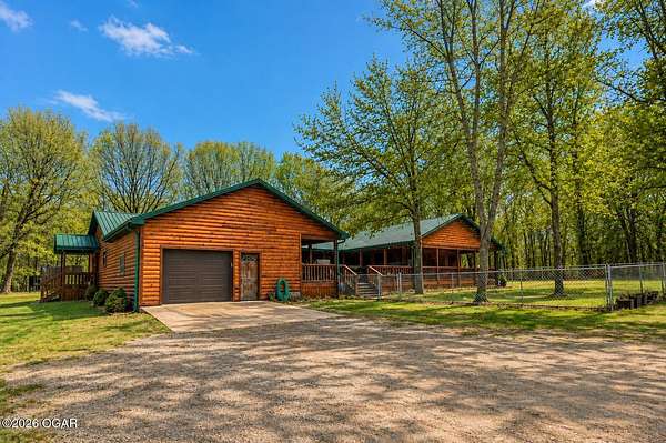 10 Acres of Recreational Land with Home for Sale in Anderson, Missouri