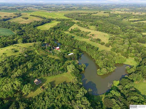 15 Acres of Land with Home for Sale in Fort Calhoun, Nebraska