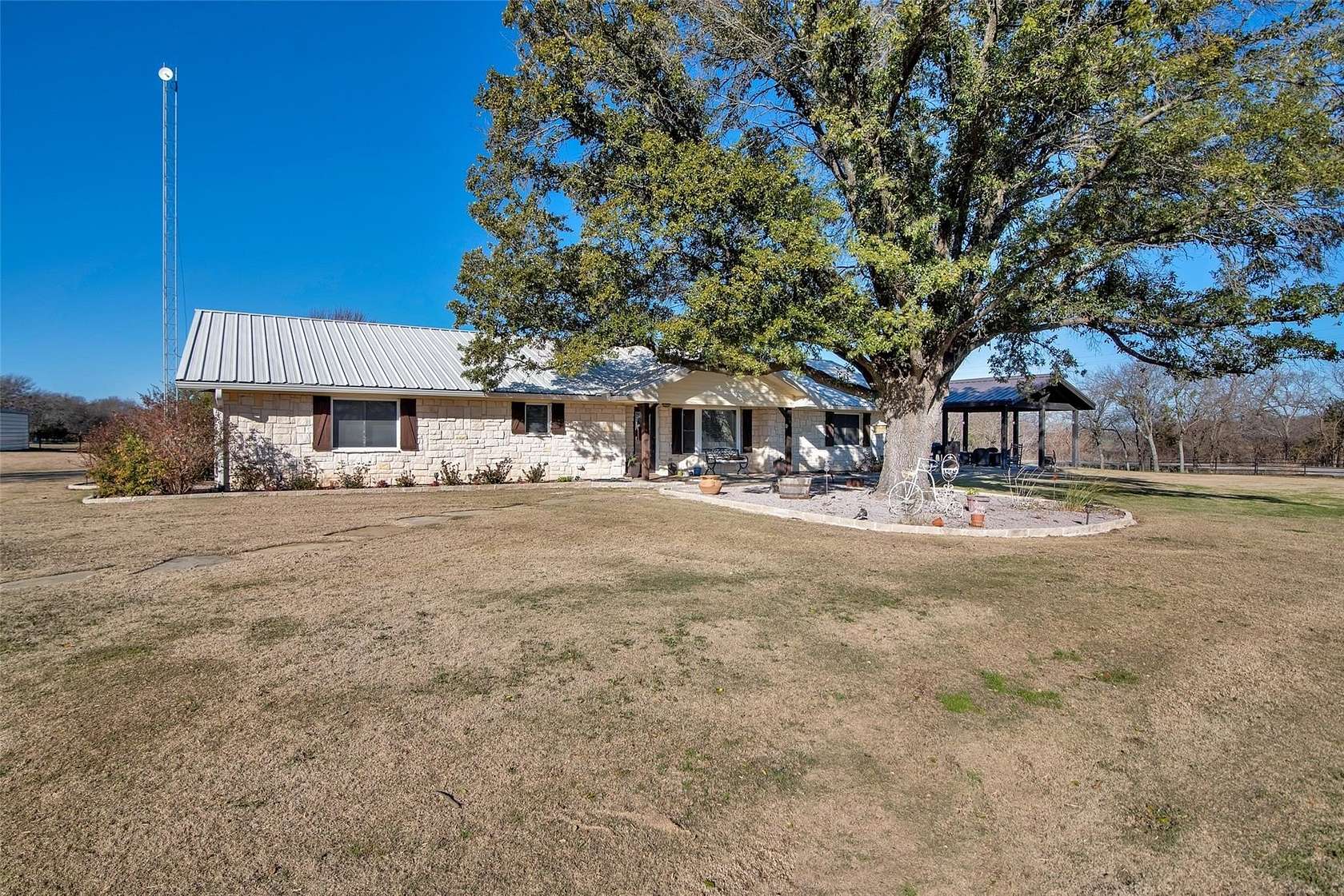 4.54 Acres of Land with Home for Sale in Sherman, Texas