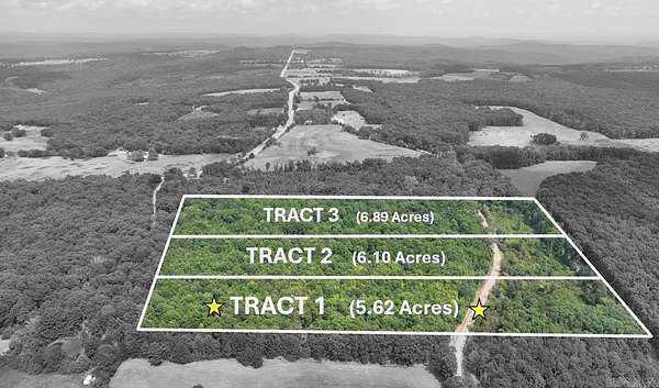 5.62 Acres of Residential Land for Sale in Clifton Township, Arkansas