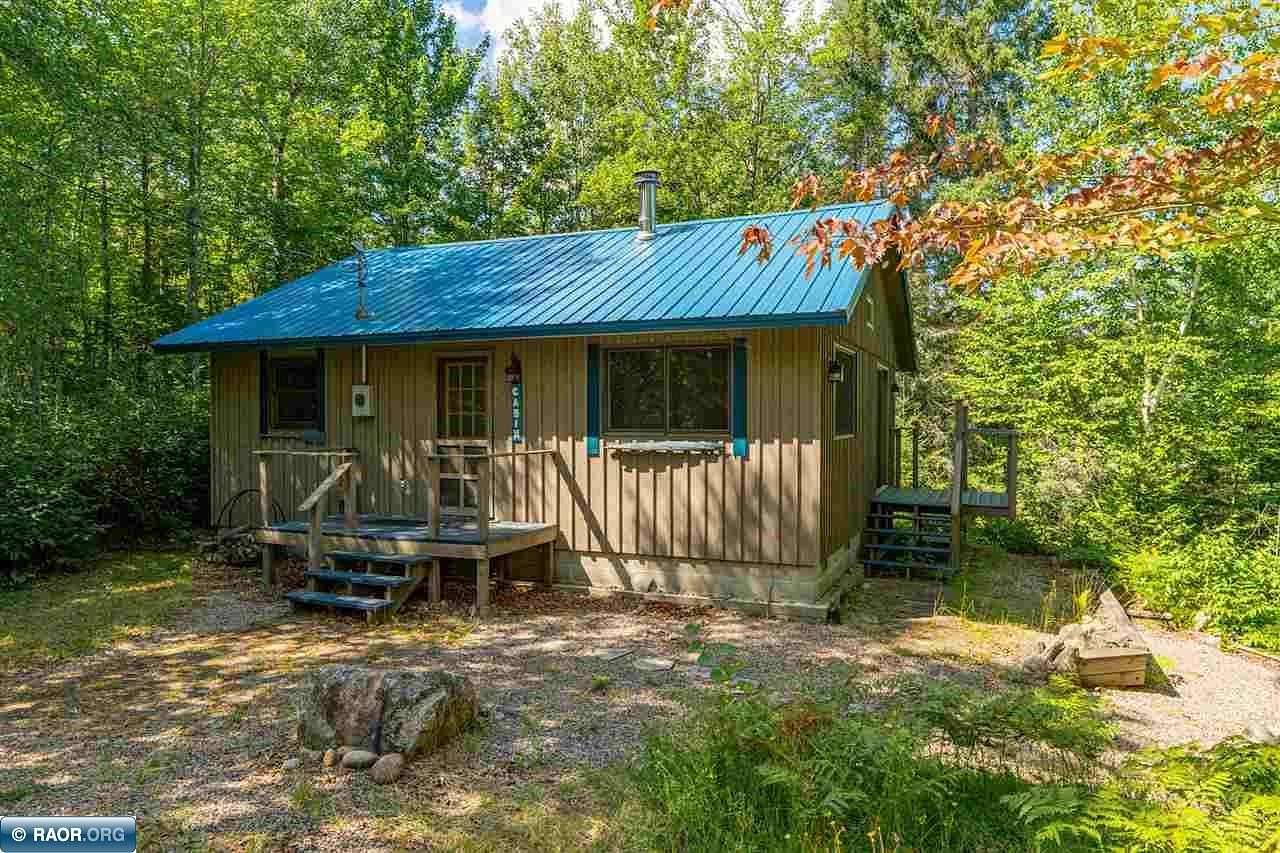 7.25 Acres of Land with Home for Sale in Babbitt, Minnesota