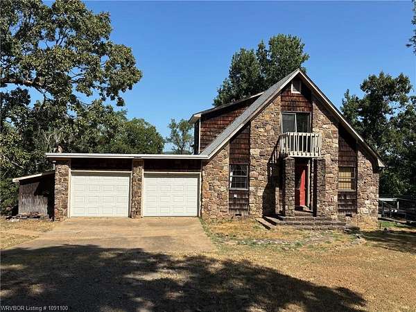 33.4 Acres of Recreational Land with Home for Sale in Mountainburg, Arkansas