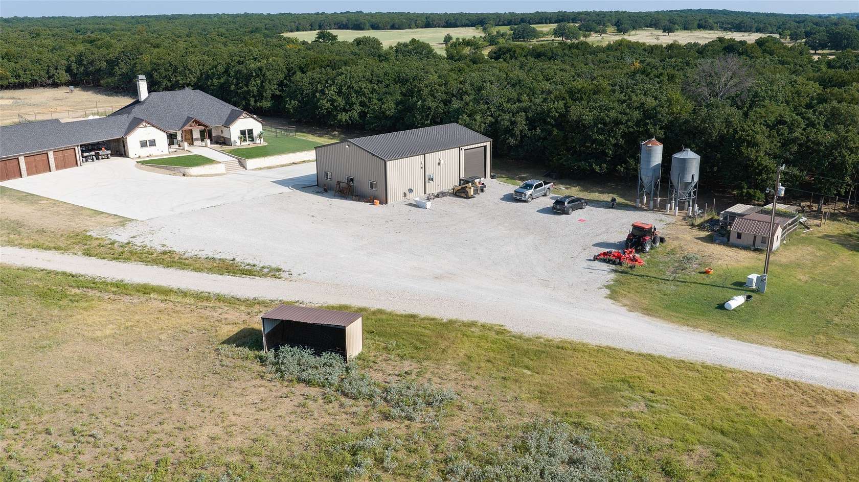 66.7 Acres of Land with Home for Sale in Chico, Texas