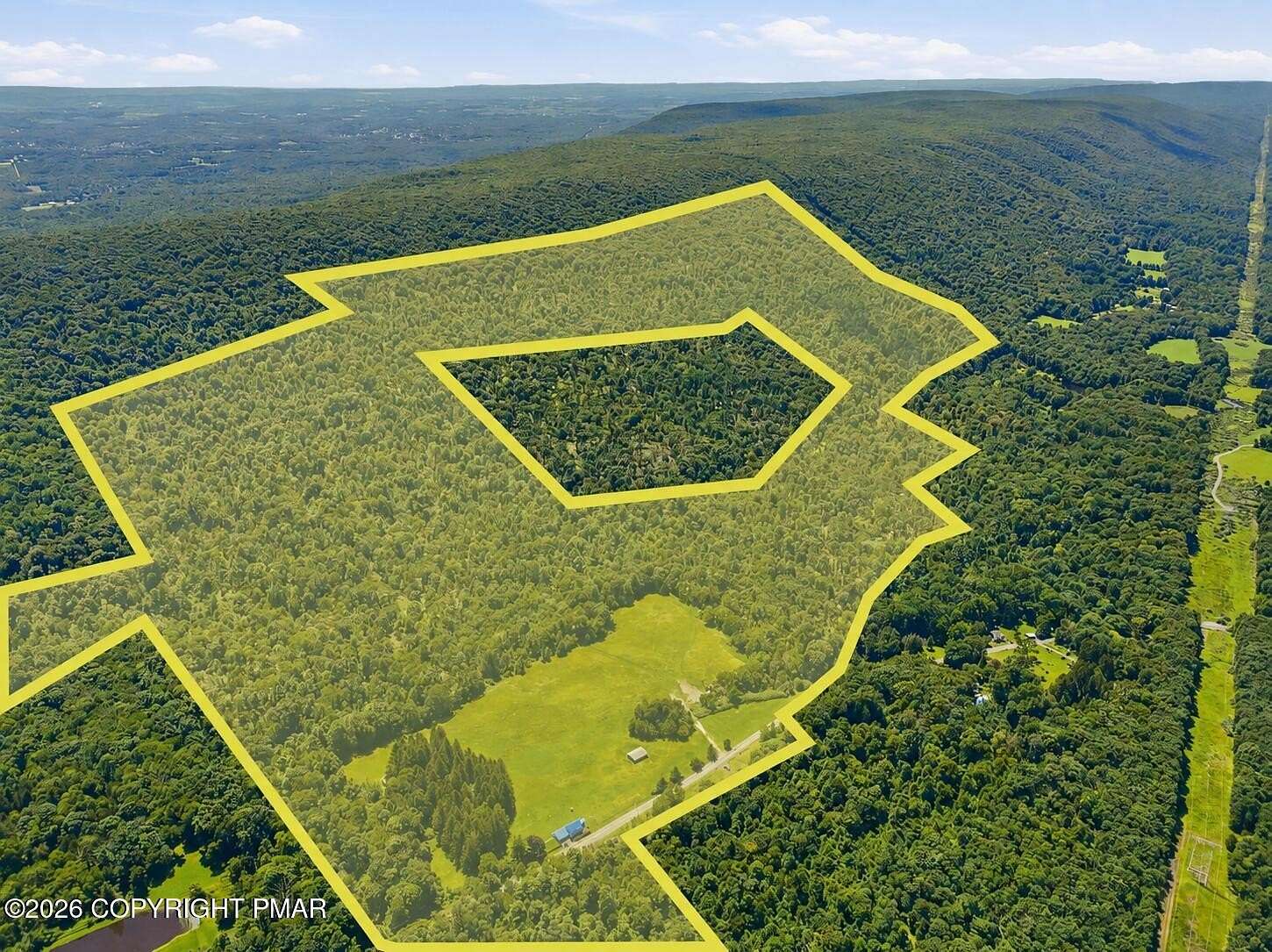 141 Acres of Land with Home for Sale in Stroudsburg, Pennsylvania