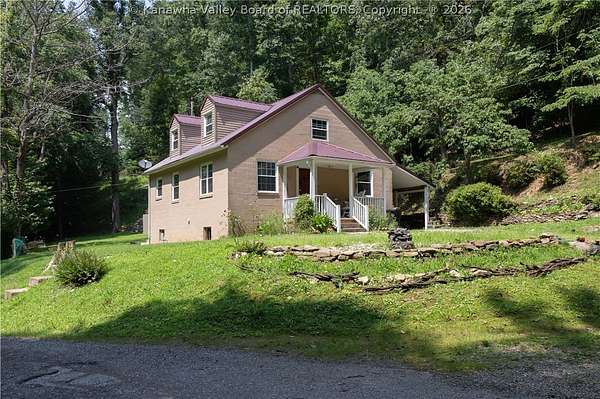 26 Acres of Recreational Land with Home for Sale in Clendenin, West Virginia