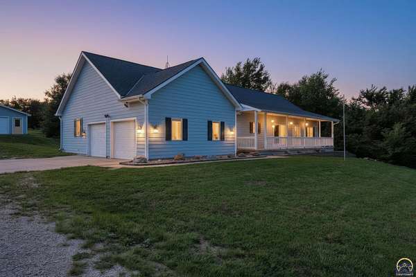 5.86 Acres of Land with Home for Sale in Topeka, Kansas