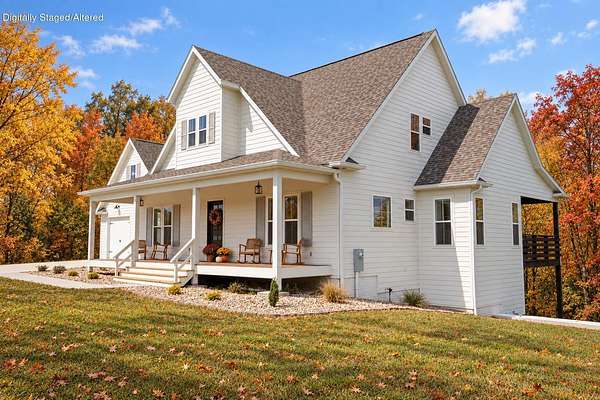 5.23 Acres of Land with Home for Sale in Reeds Spring, Missouri