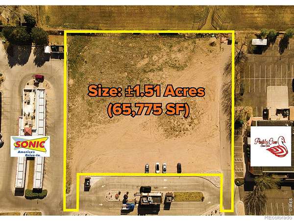 1.5 Acres of Commercial Land for Sale in Evans, Colorado