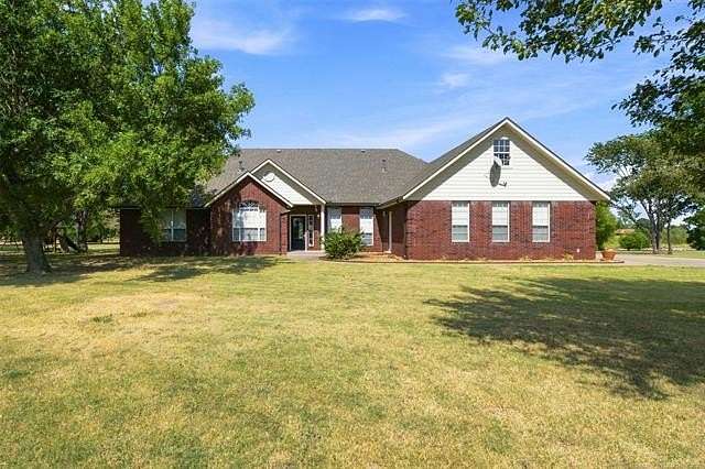 4.69 Acres of Land with Home for Sale in Owasso, Oklahoma
