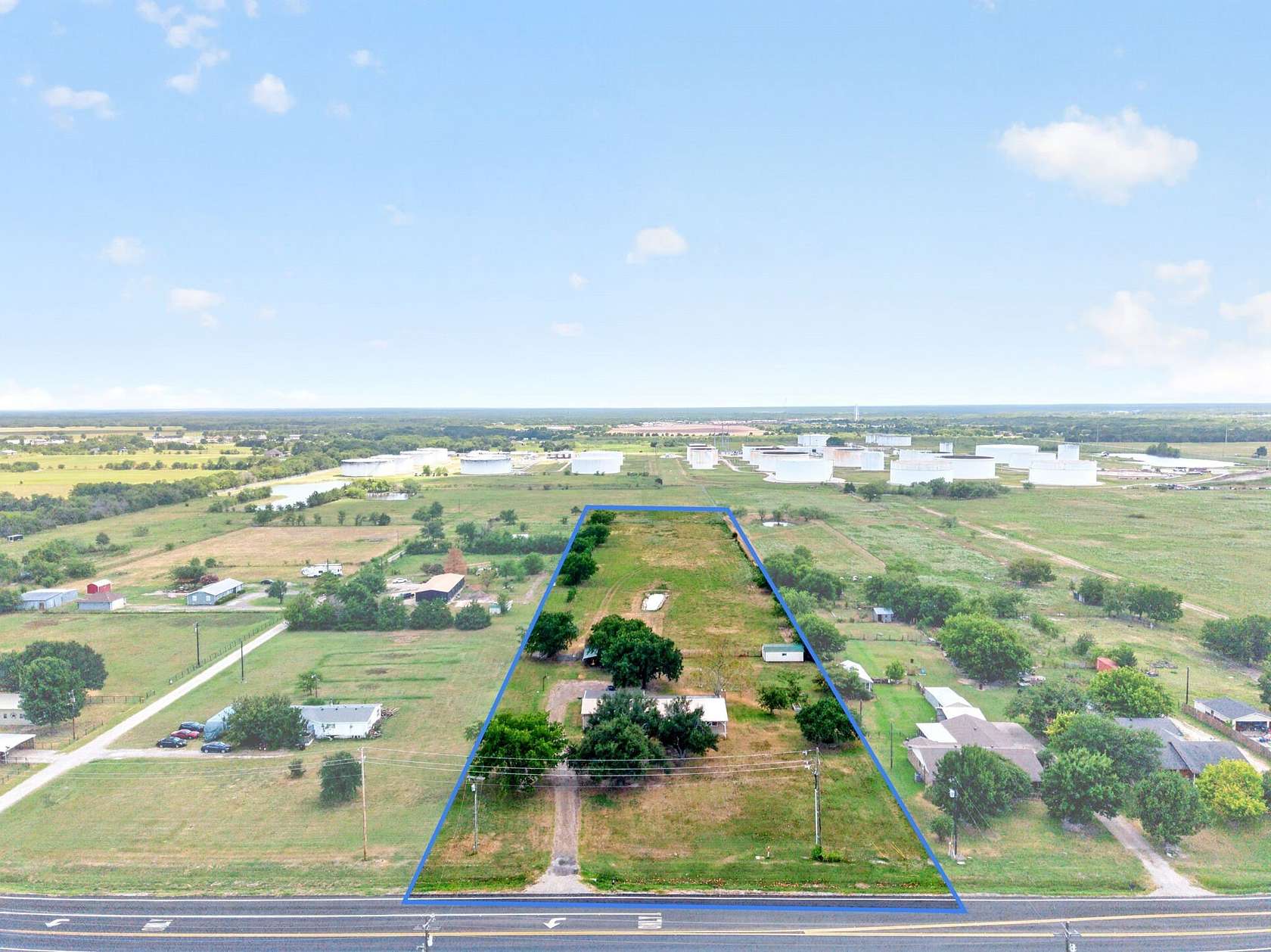 4.66 Acres of Land with Home for Sale in Caddo Mills, Texas