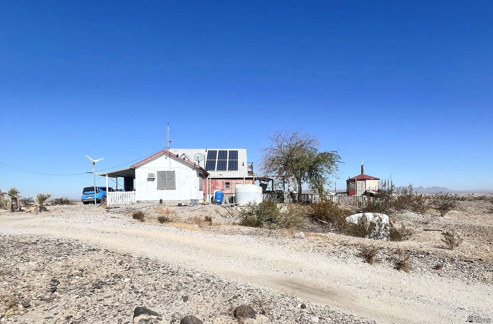 20 Acres of Recreational Land with Home for Sale in Wellton, Arizona