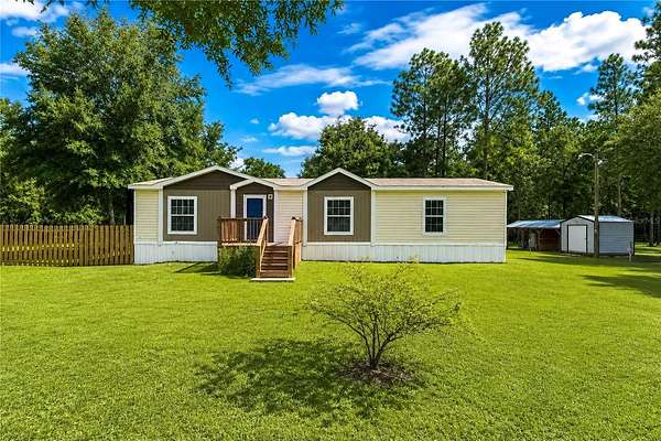 2 Acres of Land with Home for Sale in Williston, Florida