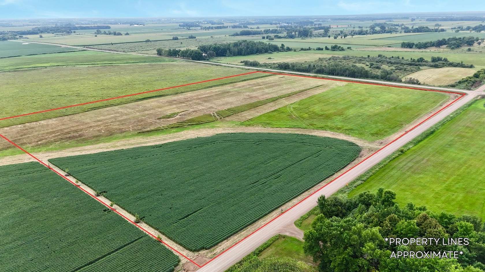 23.6 Acres of Agricultural & Residential Land for Sale in Foley, Minnesota