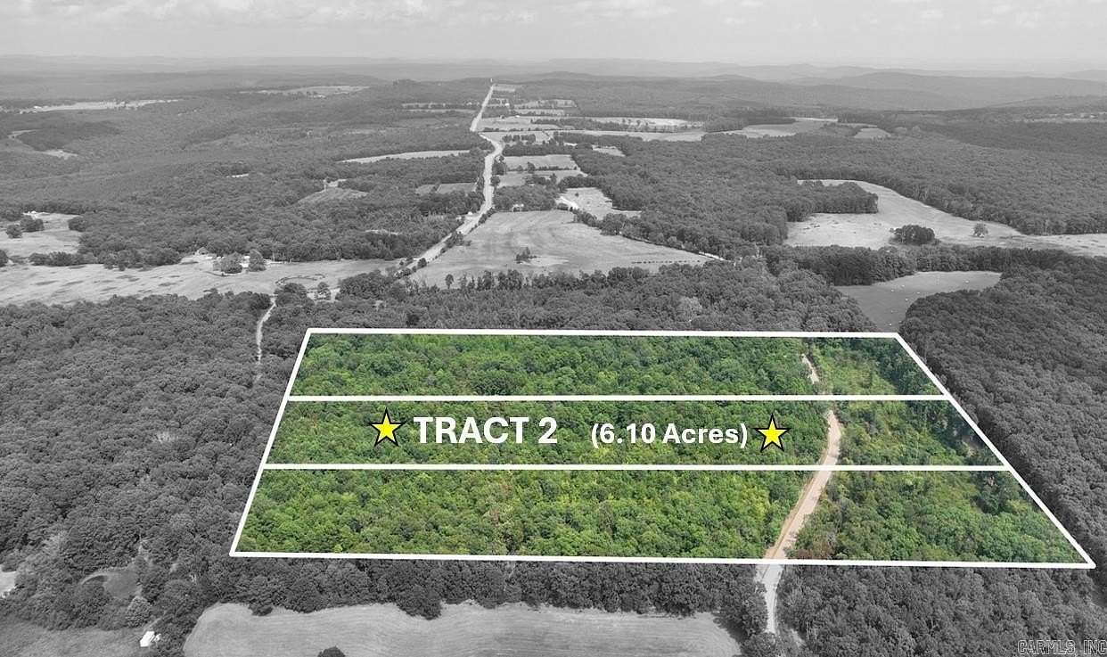 6.1 Acres of Residential Land for Sale in Clifton Township, Arkansas