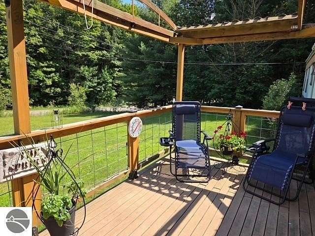 6 Acres of Land with Home for Sale in Central Lake, Michigan