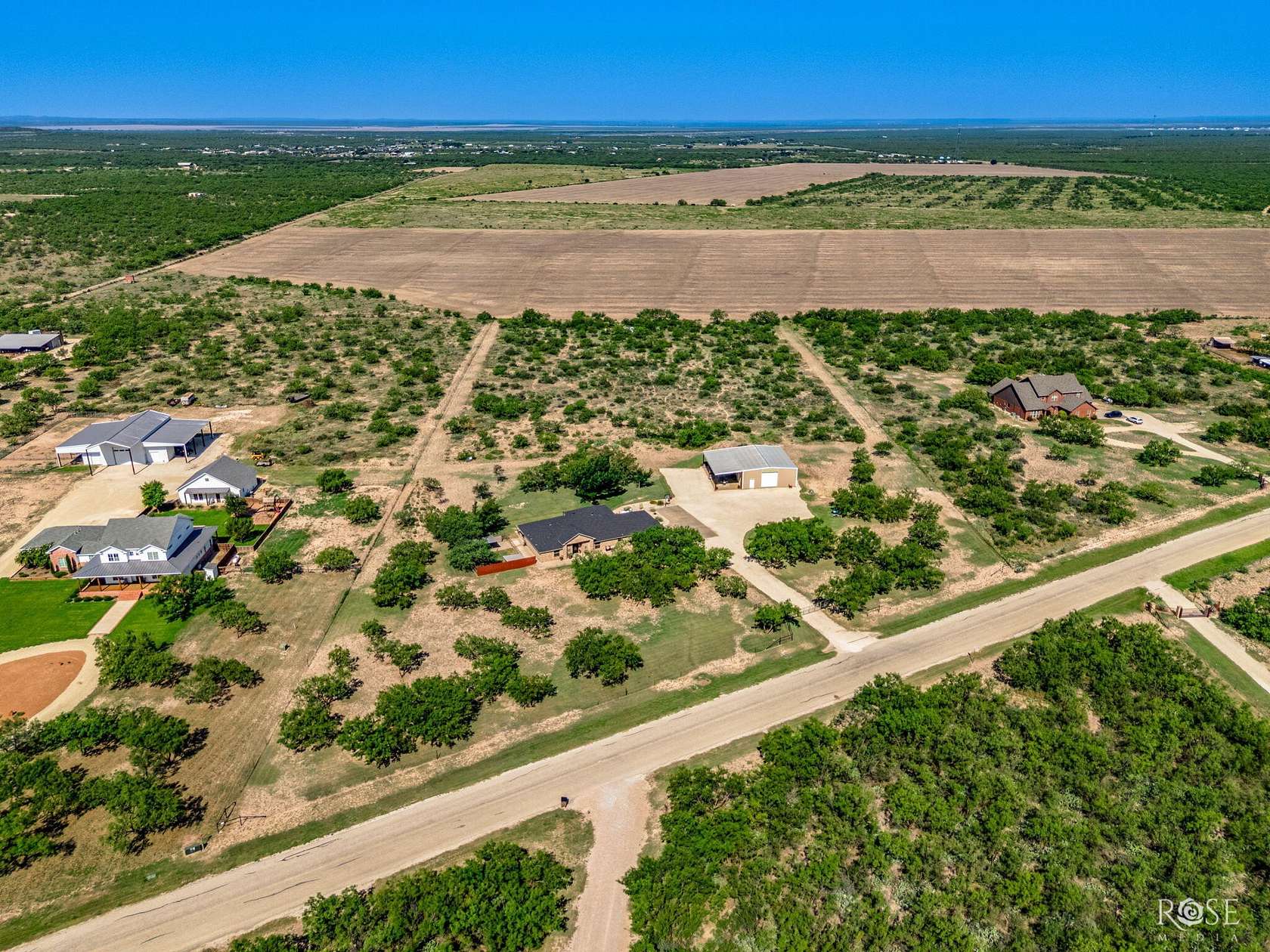 7.84 Acres of Land with Home for Sale in San Angelo, Texas