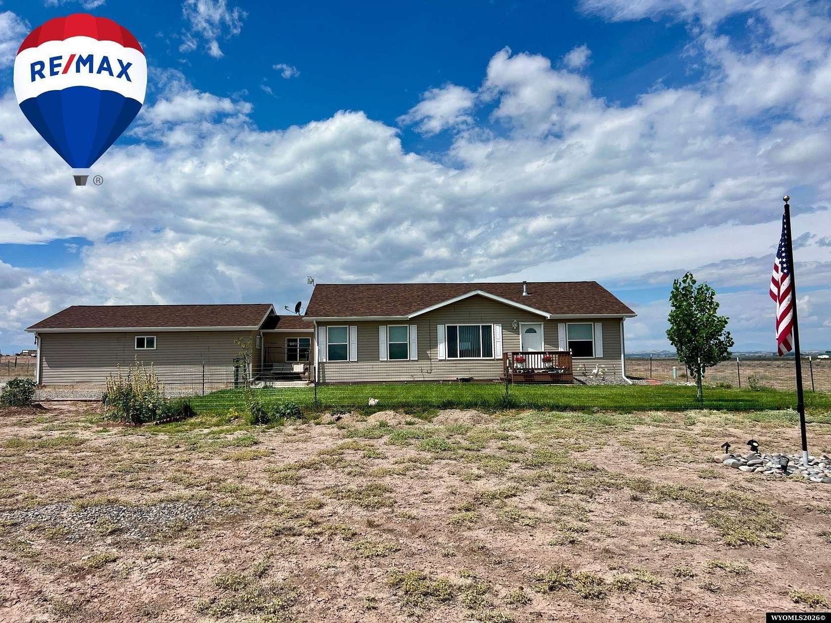 5 Acres of Land with Home for Sale in Riverton, Wyoming