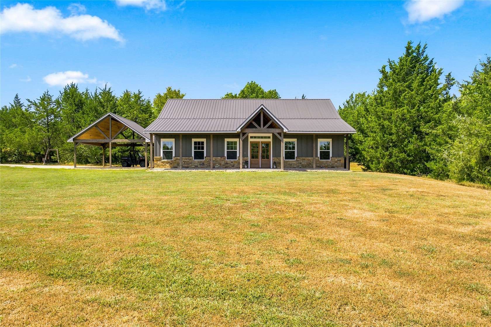17.7 Acres of Land with Home for Sale in Ben Franklin, Texas