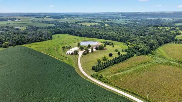 35 Acres of Recreational Land with Home for Sale in Rochester, Minnesota
