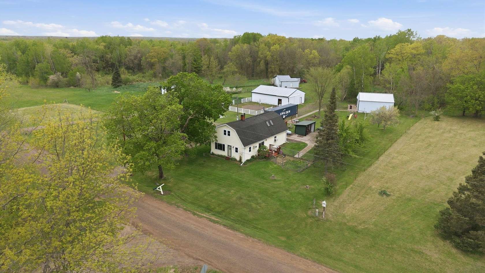 15 Acres of Land with Home for Sale in Mora, Minnesota