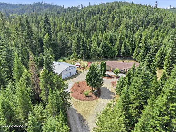 5.22 Acres of Land with Home for Sale in Priest River, Idaho